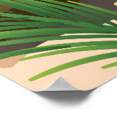 プチセントビンセントヴィンテージスタイルビーチポスター ポスター (角)