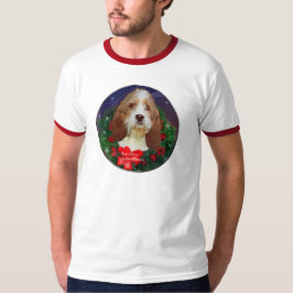 プチバセットグリフォンベンデーンクリスマスギフト Tシャツ