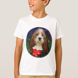 プチバセットグリフォンベンデーンクリスマスギフト Tシャツ
