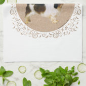 プチバセットグリフォンベンデーントリート キッチンタオル (折り畳み)