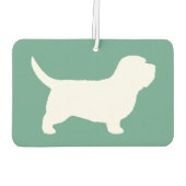 プチバセットグリフォンベンデーンPBGVシルエット カーエアーフレッシュナー (裏面)