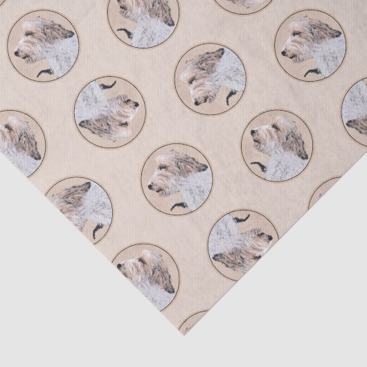 プチバセットグリフォンヴァン絵を描デンのPBGVドッグアート 薄葉紙 (詳細)