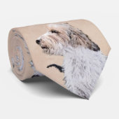 プチバセットグリフォンヴァ絵画ンデエンズドッグアート ネクタイ (ロール)
