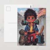 プチパップボットのボイジャー ポストカード (正面/裏面)