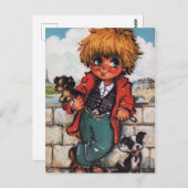 プチパッボアベックプチエンス ポストカード (正面/裏面)