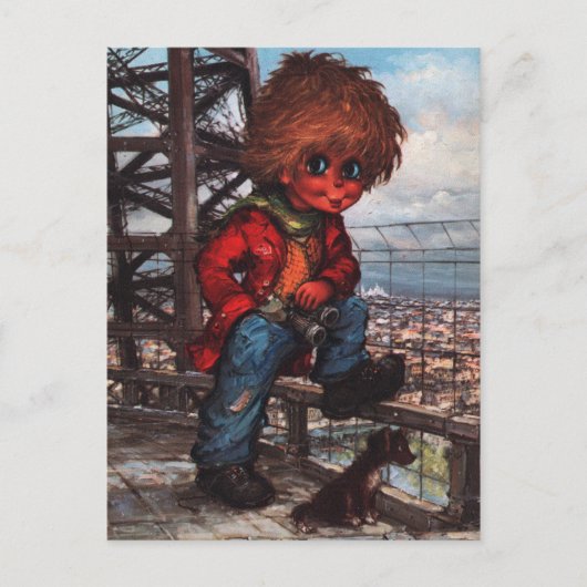 プチパッボアラトゥールエッフェル ポストカード (正面)