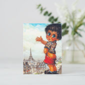 プチパッボピピ ポストカード (スタンド正面)