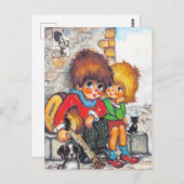 プチパンプボットのミュージシャン ポストカード (正面/裏面)