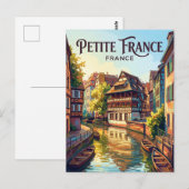 プチフランス フランス ポストカード (正面/裏面)