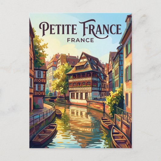 プチフランス フランス ポストカード (正面)