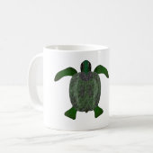 プチプチカメ (Chelonia anthropoceaenum) コーヒーマグカップ (正面左)