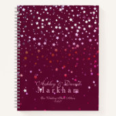 プチベリースター結婚ズのノートブックフォトアルバム ノートブック (正面)