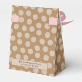 プチボイテデパティスリー小ペストリーボックスクラフト フェイバーボックス (裏面サイド)