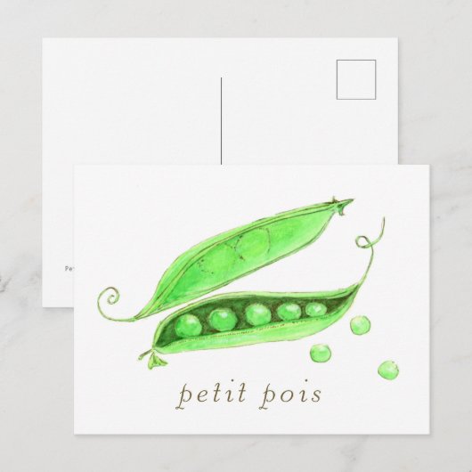 プチポワ  ポストカード (正面/裏面)