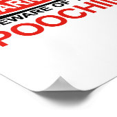 プチンに用心する ポスター (角)