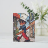 プチ・パッボット・シェフ・デ・キュイジーン ポストカード (スタンド正面)