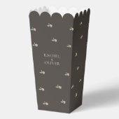 プチ フラワー ポップコーン ウェディング ファーバー フェイバーボックス (裏面)
