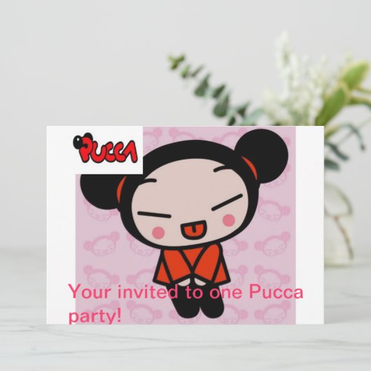 プッカ招待状 招待状 (スタンド正面)