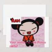 プッカ招待状 招待状 (正面/裏面)