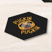 プッキンパグドグハロウィーン ペーパーコースター (アングル)