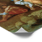 プッサン – サンジョンバプタイズインザリバージョーダン ポスター (角)