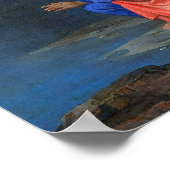 プッサン – バプティスオブキリスト ポスター (角)