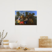 プッサン – フィングオブモーセ ポスター (キッチン)