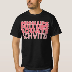 プッシュアッププルアップSquats Schivitz! Tシャツ