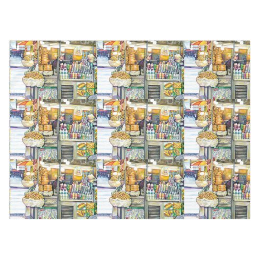 プッシュカートパラダイス テーブルクロス (正面(横))