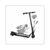 プッシュスクーター ラバースタンプ (インプリント)