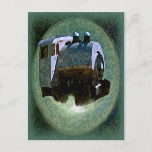 プッシュトレイン ポストカード (正面)