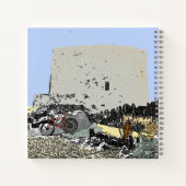 プッシュバイクとマルテッロタワーハイザケントノートブック ノートブック (裏面)