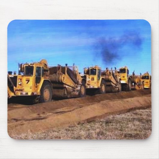 プッシュプルスクレーパーのマウスパッド マウスパッド (正面)