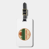 プッシュリッジウィルダネスアリゾナ ラゲッジタグ (正面縦)