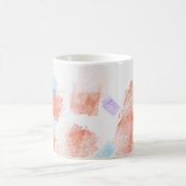 "プッシュ"クラシックマグ11オズ コーヒーマグカップ (中央)