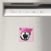 プッシー帽マグネット – 四角 マグネット (インサイチュ (食洗機))