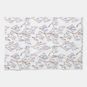 プッシー柳の枝 キッチンタオル (横)