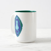 プッシー・カート女神ヨニアートマグ ツートーンマグカップ (正面左)