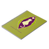 プッシー・カート女神ヨニ・ジャーナル ノートブック (左側)