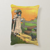 プッシー・キャットどこにいたの？マザーグースライム アクセントクッション (裏面(縦))