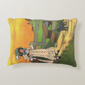 プッシー・キャットどこにいたの？マザーグースライム アクセントクッション (裏面)