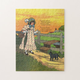 プッシー・キャットどこにいたの？マザーグースライム ジグソーパズル