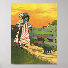 プッシー・キャットどこにいたの？マザーグースライム ポスター