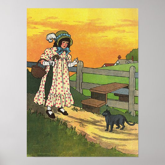 プッシー・キャットどこにいたの？マザーグースライム ポスター (正面)