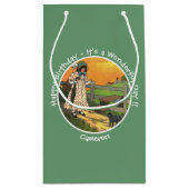 プッシー・キャット、どこにいたの？誕生日パーティー スモールペーパーバッグ (裏面)