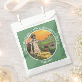 プッシー・キャット、どこにいたの？誕生日パーティー フェイバーバッグ (クリップ留めされた状態)