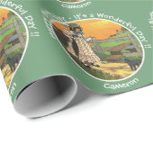 プッシー・キャット、どこにいたの？誕生日パーティー ラッピングペーパー (ロールコーナー)