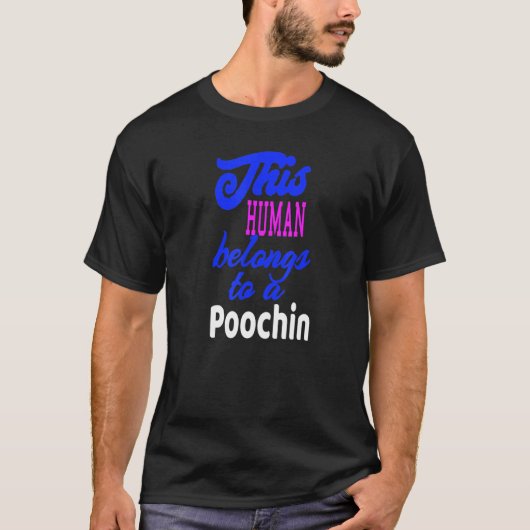 プッチン犬のプードル日本のチン Tシャツ (正面)