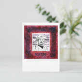 プッチーニ葉書 ポストカード (スタンド正面)