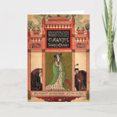 プッチーニ・オペラ、トゥランドット カード (正面)